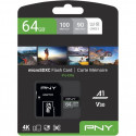 64GB PNY PRO Elite MicroSDXC 100MB/s +Adapter
