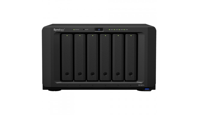 "Synology DiskStation DS1621+ - NAS - Desktop - AMD Ryzen - V1500B - Schwarz"