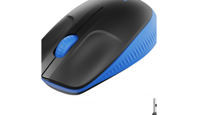 "Logitech M190 optisch wireless Blue"