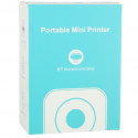 Mini termosildi fotoprinter + USB-kaabel cat blue