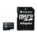 Verbatim mälukaart microSDXC 128GB Class 10 UHS-I Premium + adapter