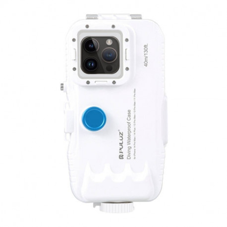 Puluz plastic waterproof case for iPhone 15 Plus/15 Pro Max/14 Plus/14 Pro Max/13 Pro Max/12 Pro Max