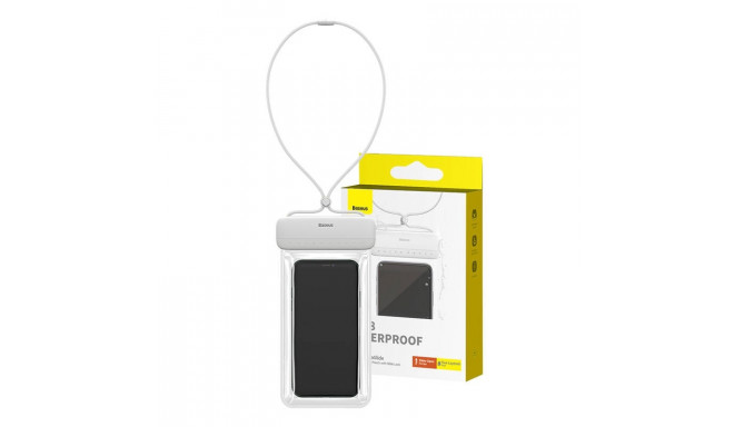 Waterproof phone case Baseus AquaGlide (white)