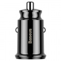 Baseus Grain Car Charger 2x USB 5V 3.1A (black)