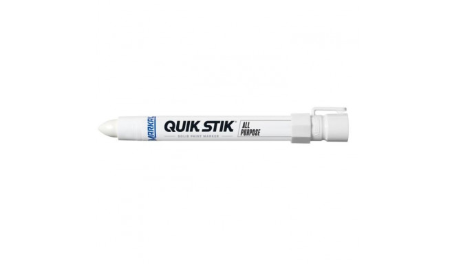 Solid paint marker Markal Quik Stik Paintstik 17mm, white