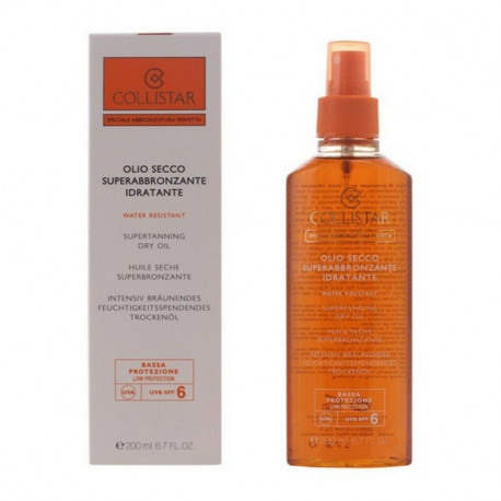 Collistar Supertanning Moisturizing Dry Oil SPF6 (200ml)
