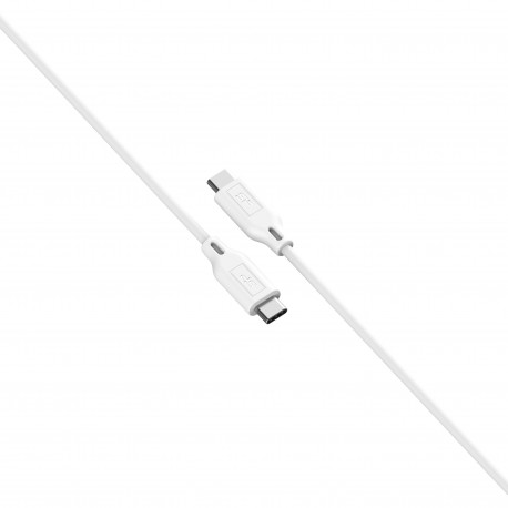 Silicon Power kaabel USB-C - USB-C Boost Link 1m, valge (LK15CC)