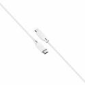 Silicon Power kaabel USB-C - USB-C LK15CC 1m, valge