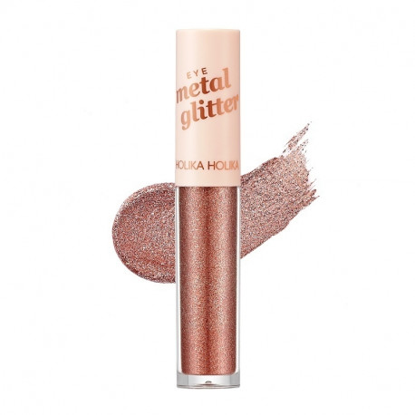 Holika Holika Sädelevad kreemjad lauvärvid Eye Metal Glitter 02 Rose Burst