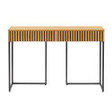 Desk HAMPTON 120x50xH79cm, melamine with oak bark