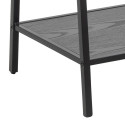 Clothes rack SEAFORD 77x37xH165cm, black