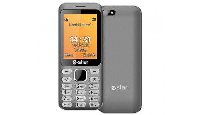 eSTAR X28 mobile phone 7.11 cm (2.8&quot;) 123 g Grey Senior phone