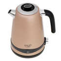 Adler AD 1295 electric kettle 1.7 L 2200 W Gold