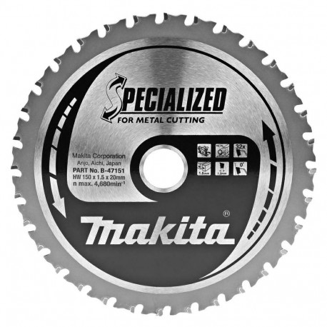 Cutting disc 150x20 32T for metal MAKITA