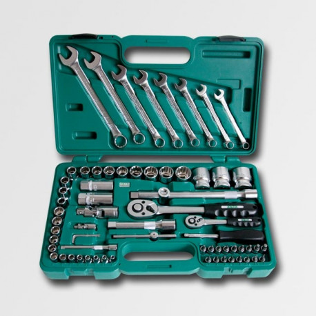 HONITON võtmekomplekt 68 tk. 1/4"-1/2" HONIDRIVE