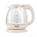 Adler AD 1283C electric kettle 1 L 900 W Cream