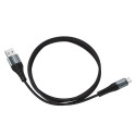 HOCO COOL charging data cable for Micro X38 1 metr black