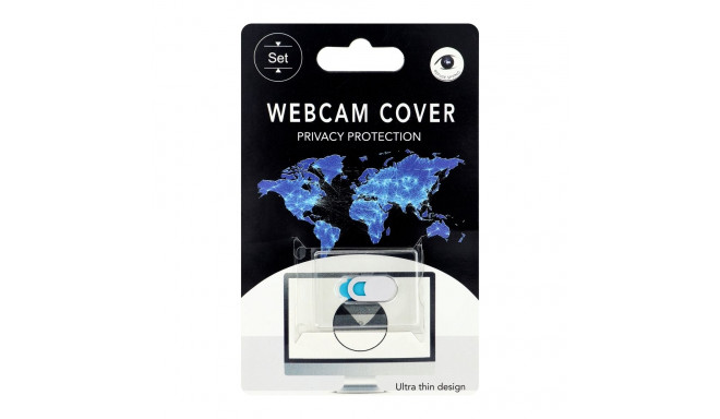 Camera cover for laptops, tablets white (1 pcs)