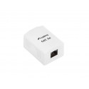 Lanberg OU5-0001-W outlet box RJ-45 White