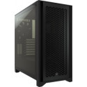 Corsair korpus 4000D Airflow TG Tower Tempered Glass, must