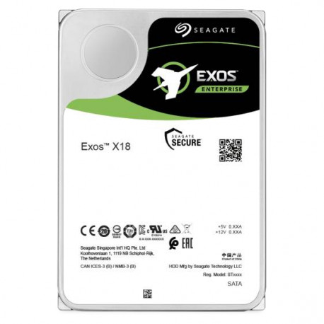 Drive Exos X18 12TB 4Kn SATA 3,5 ST12000NM000J