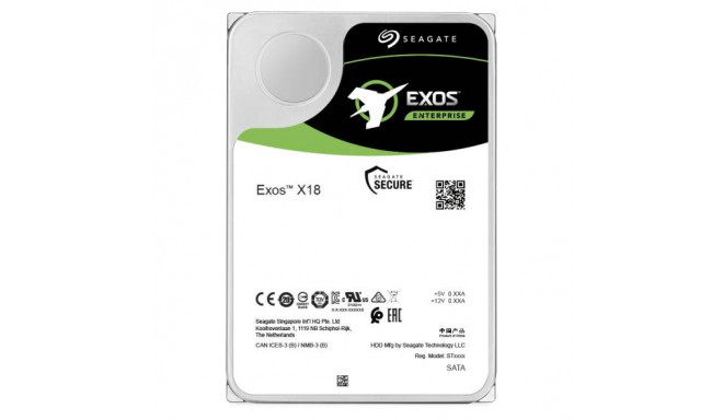 Drive Exos X18 12TB 4Kn SATA 3,5 ST12000NM000J