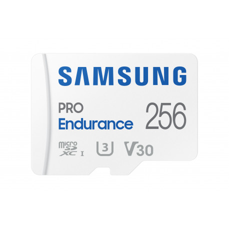 Samsung mälukaart microSDXC 256GB Pro Endurance + adapter (MB-MJ256KA/EU)