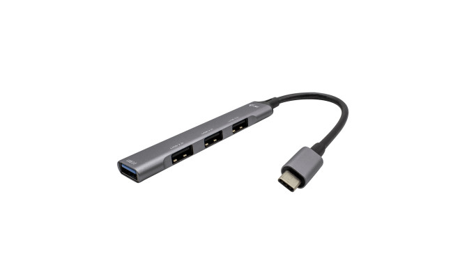 Hub USB-C 1x USB 3.0 + 3x USB 2.0