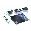 Diagonal puzzle pad