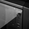 OBERON PRO GLASS BLACK COMPUTER CASE