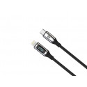 Forever LCD cable USB-C - Lightning 1,0 m 27W black