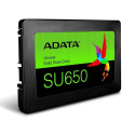 SSD|ADATA|SU650|512GB|SATA 3.0|Write speed 450 MBytes/sec|Read speed 520 MBytes/sec|2,5"|TBW 140 TB|