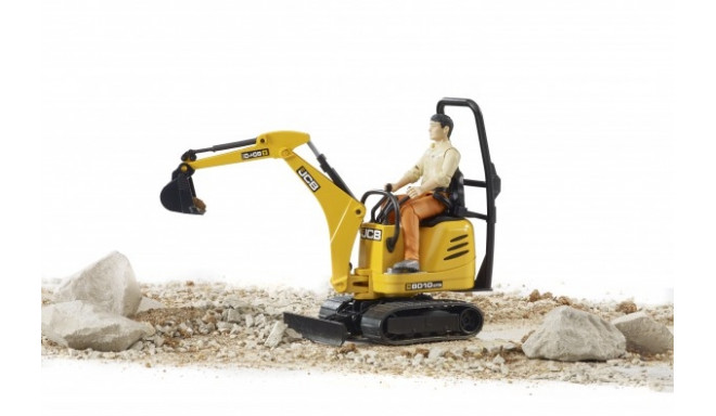 BRUDER Excavator and construction, worker 6 pieces, 62002