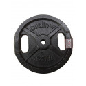 25KG CAST IRON PLATE WITH TWO HAND GRIPS