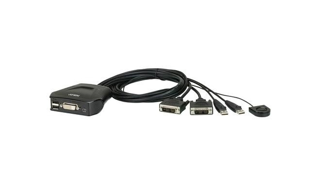 ATEN 2-Port USB DVI KVM Switch