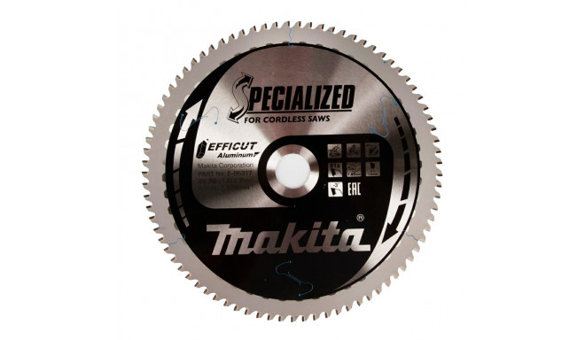 Cutting disc for aluminum MAKITA Efficut 260x30x1.85 81T