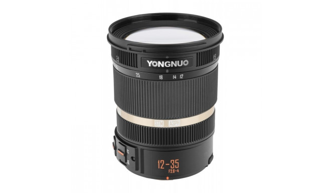 Yongnuo YN 12-35mm f/2.8-4.0 lens for Micro 4/3