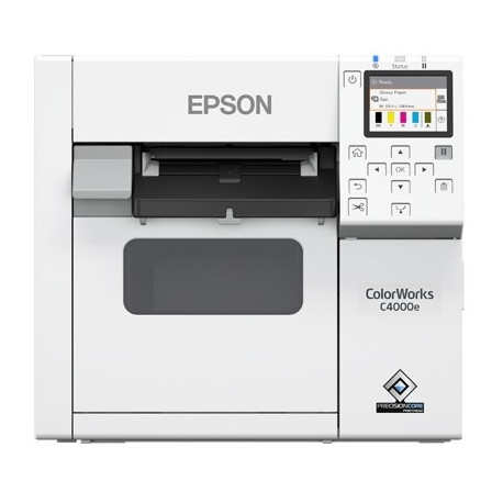 Epson CW-C4000e (bk) lauapealne värviline etiketiprinter läikiva musta tindiga