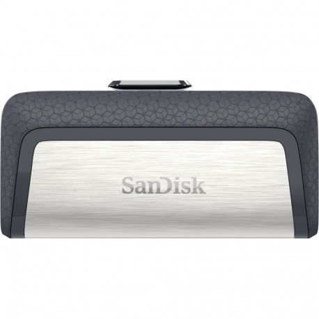 SanDisk mälupulk Ultra Dual Drive 64GB USB 3.1 Type-A/Type-C, must/hõbe