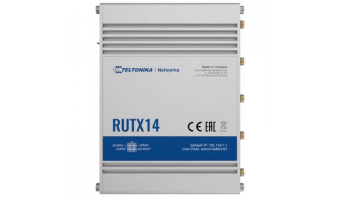 "Teltonika RUTX14 LTE Cat12 Dual-Band Wifi Industrial Router"
