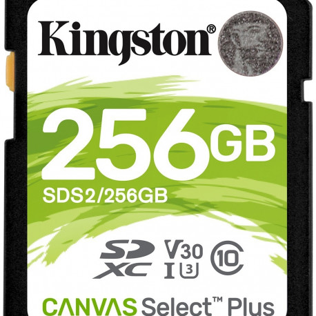"CARD 256GB Kingston Canvas Select Plus XC 100MB/s"
