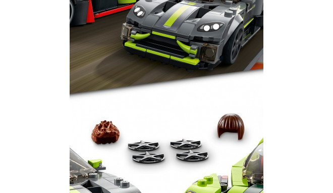 "LEGO Aston Martin Valkyrie AMR Pro & Aston Martin Vantage GT3 76910"