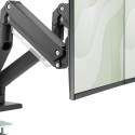 Tischhalterung für 2 Monitore bis 89cm 35" 15KG Digitus DA-90427