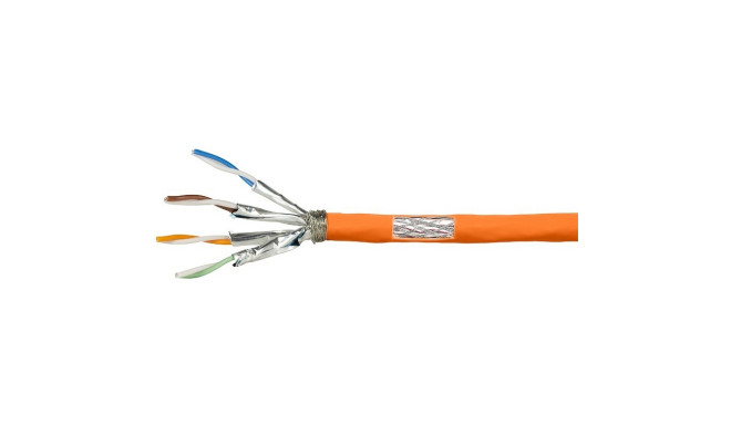 "LogiLink PrimeLine Patchkabel CAT7 S/FTP PiMF LSZH 100m Verlegekabel Orange"