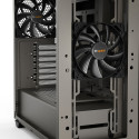 Midi be quiet! PURE BASE 500 mettalic grey Window