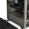 Midi be quiet! PURE BASE 500 mettalic grey Window