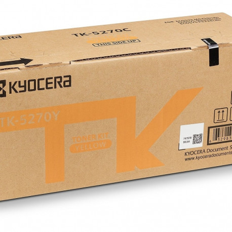"Kyocera Toner TK-5270Y Gelb bis zu 6.000 Seiten gem. ISO/IEC 19798"