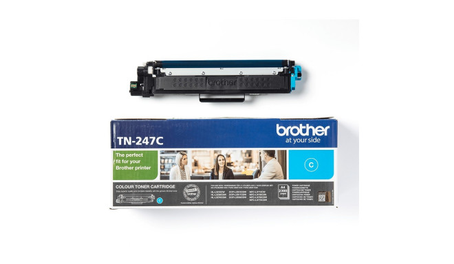 "Brother Toner TN-247C Cyan bis zu 2.300 Seiten nach ISO/IEC 19798"