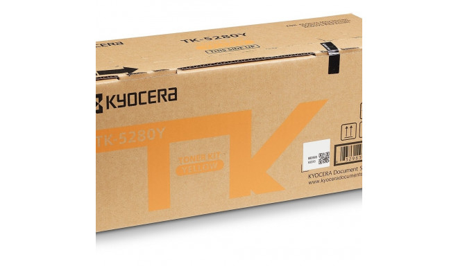 "Kyocera Toner TK-5280Y Gelb bis zu 11.000 Seiten gem. ISO/IEC 19798"