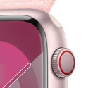Apple Watch Series 9 45 mm Digital 396 x 484 pixels Touchscreen 4G Pink Wi-Fi GPS (satellite)